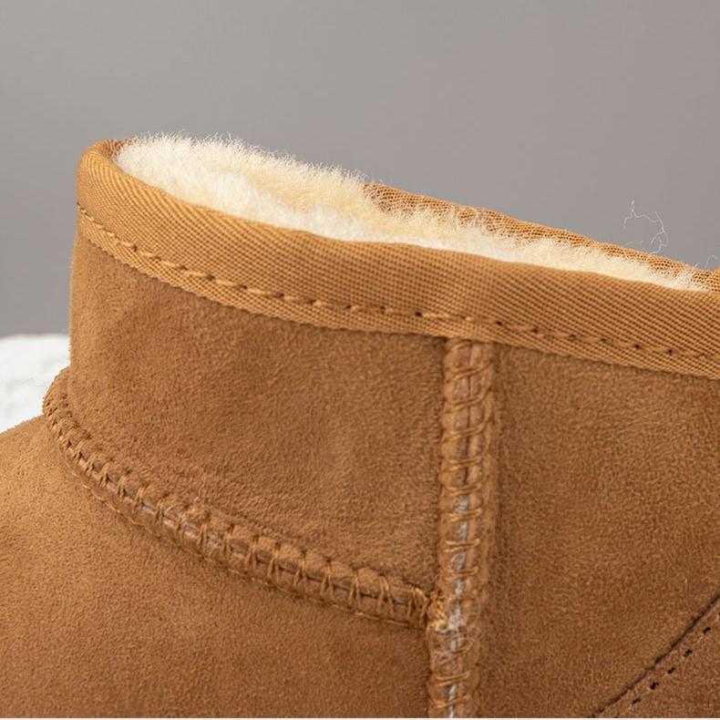 #5899 Classic Ankle A | Flat Padded Ankle Snow Boots【Ship from DE】